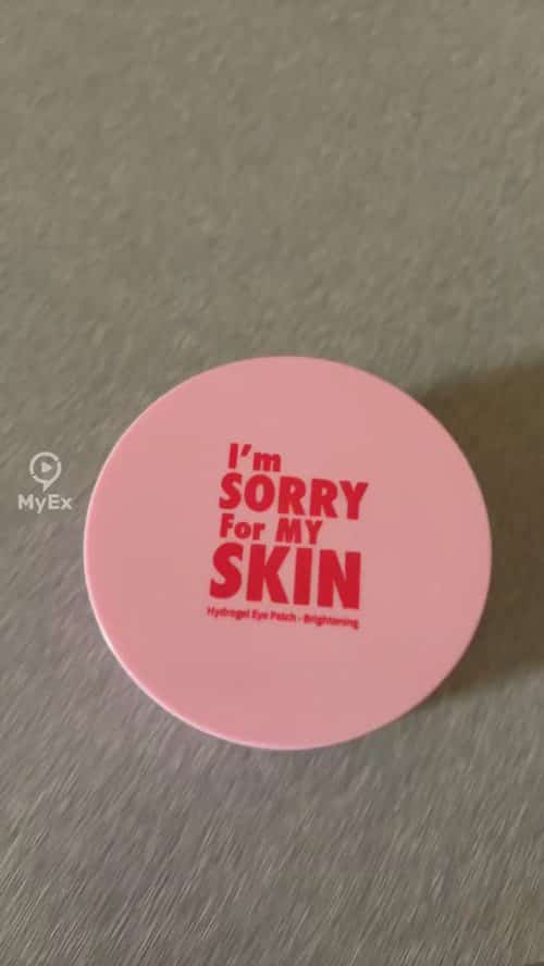 I'm Sorry For My Skin eye brightening patches, ayon sa aking karanasan - image on MyEx
