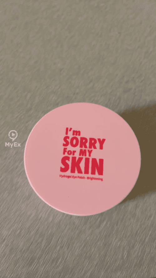 I'm Sorry For My Skin eye brightening patches, ayon sa aking karanasan - image on MyEx