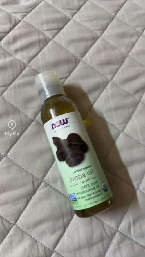 NOW Jojoba Oil para sa tuyo at buhaghag na buhok, at ang maganda, sapat na ang 15 minuto - aking karanasan - image on MyEx