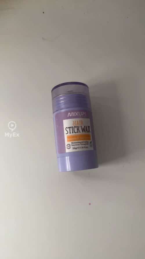 Hair wax stick with wax and butter for hold: my experience - image on MyEx