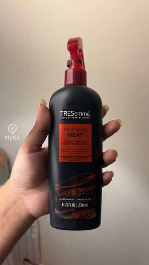 My experience with TRESemmé hair protection spray - image on MyEx