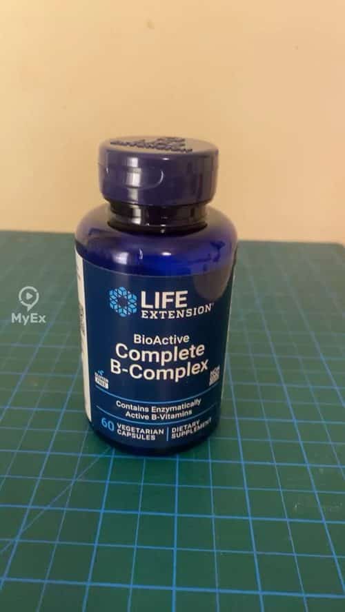 Vitamin B Complex supplement mula sa Life Extension - image on MyEx