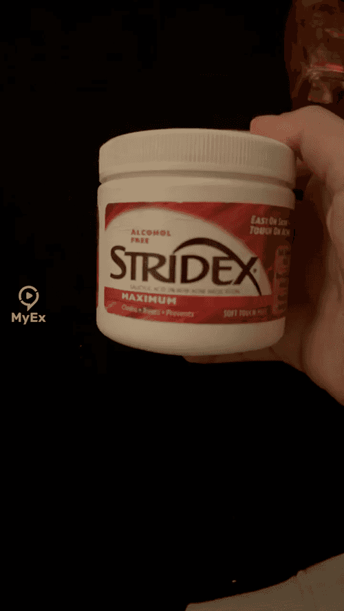 Stridex wipes para sa paggamot ng acne, ayon sa aking karanasan - image on MyEx