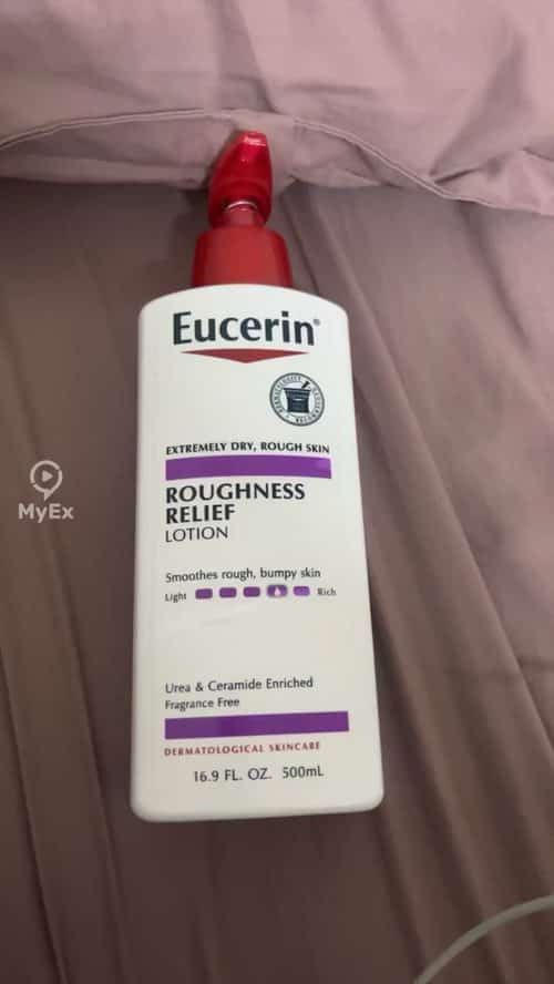 Eucerin purple lotion at chicken skin, mawawala pagkatapos ng pagsubok - image on MyEx