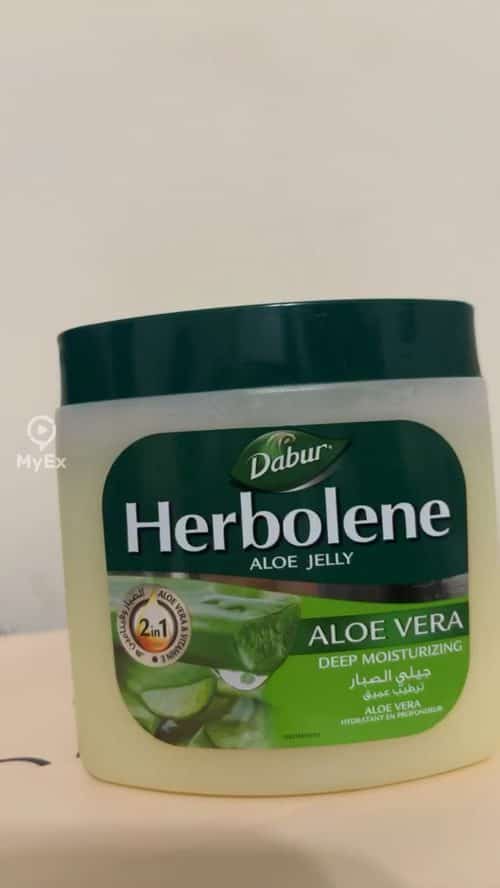 My experience with Dabur Herbolene Deep Moisturizing with Shine - image on MyEx