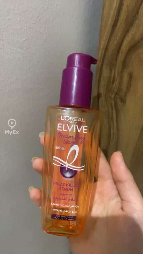 L'Oreal Hair Serum reduces frizz, my experience - image on MyEx