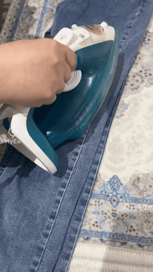 Tefal steam iron, fast and powerful, irons clothes from the first time, my experience - image on MyEx