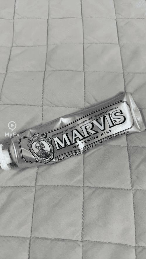 Marvis toothpaste, ang silver, pagkatapos subukan, kailangan ang orihinal - image on MyEx
