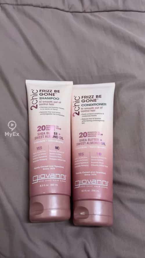One of the best shampoos and conditioners: GIOVANNI Frizz Be Gone, with natural ingredients - image on MyEx
