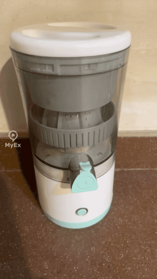 Portable wireless fruit juicer after experience - image on MyEx