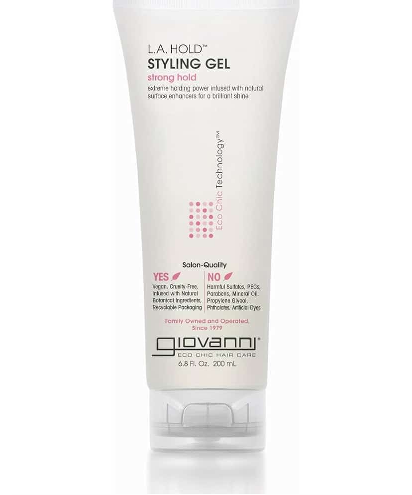 My experience with Giovanni gel for shine and hold for curly hair - image on MyEx
