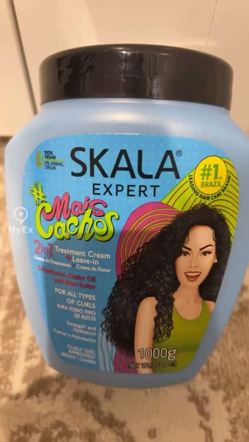 Skala cream for curly hair, after trying it, this one wins among all the other types - image on MyEx