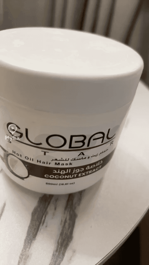 My experience with Global Star mask to restore hair's shine and softness, and rebuild dry and damaged hair to make it tidy and vibrant - image on MyEx