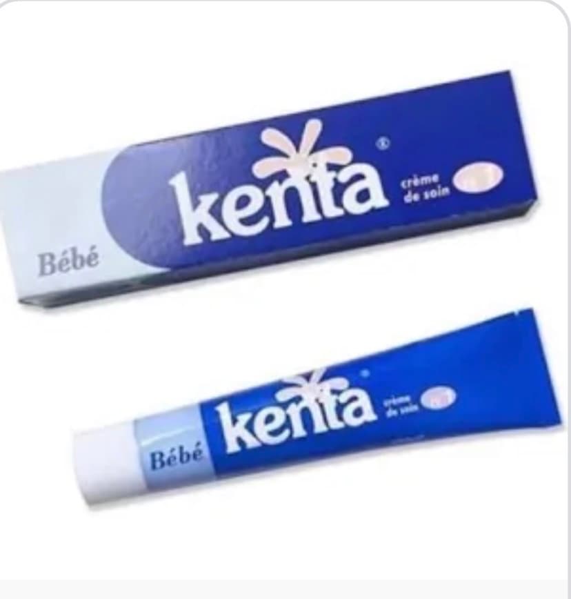 Close-up image of the original 30ml Kenta Moroccan cream packaging