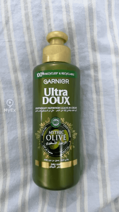 Garnier cream na may olive oil para sa mga nakakaranas ng buhaghag na buhok, batay sa karanasan - image on MyEx