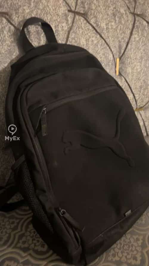 PUMA Classic Black Backpack - image on MyEx