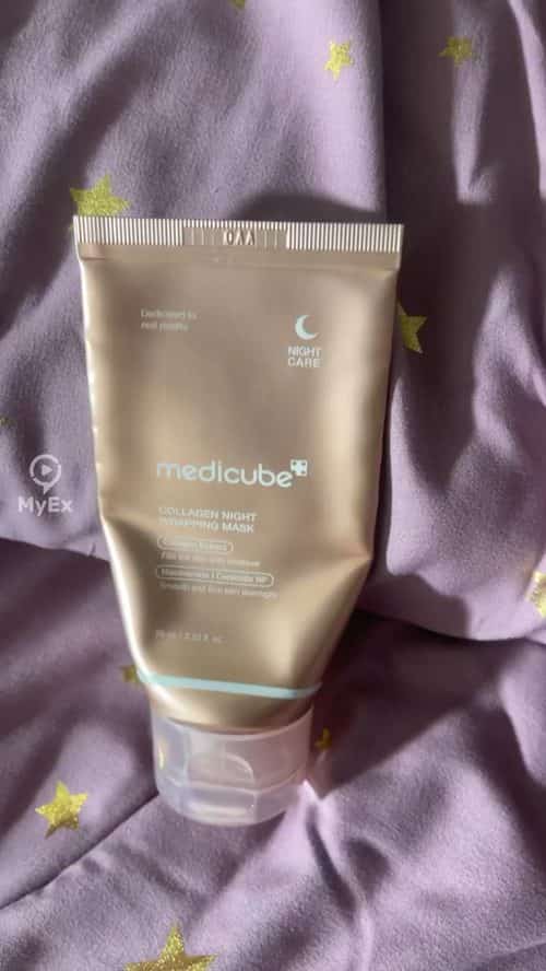 MEDICUBE Collagen Night Mask, ayon sa aking karanasan, ang tuloy-tuloy na paggamit ang mahalaga - image on MyEx