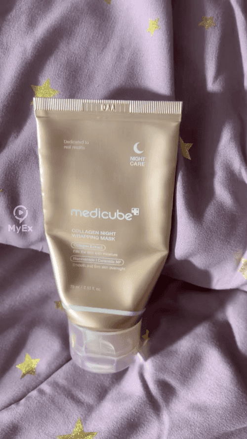MEDICUBE Collagen Night Mask, ayon sa aking karanasan, ang tuloy-tuloy na paggamit ang mahalaga - image on MyEx