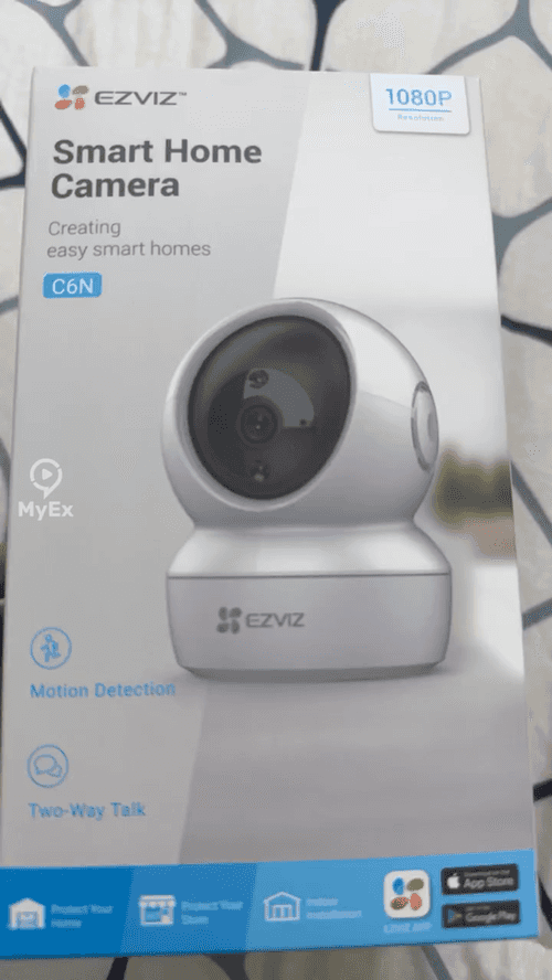 My experience with the EZVIZ baby monitor camera - image on MyEx