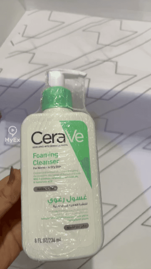 Foaming wash para sa balat, napakahusay pagkatapos gamitin at subukan, at ito na ang ikaapat na bote - image on MyEx